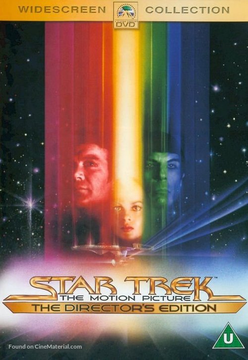 Star Trek: The Motion Picture - British DVD movie cover
