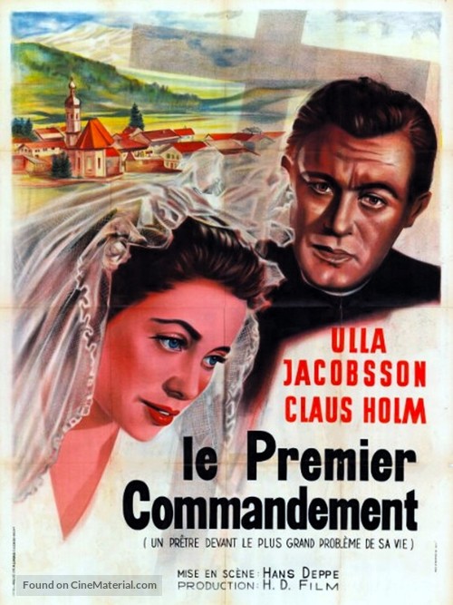 Der Pfarrer von Kirchfeld - French Movie Poster