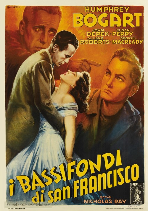 Knock on Any Door - Italian Movie Poster
