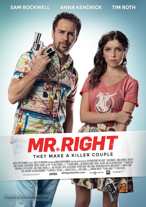 Mr. Right - Swedish Movie Poster