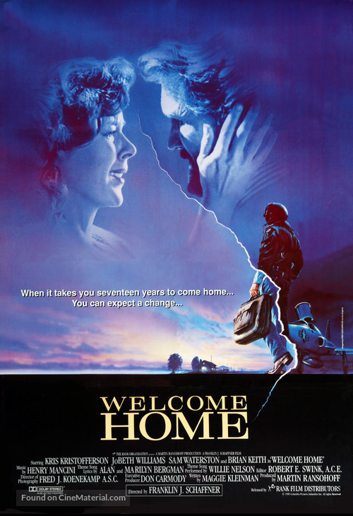 Welcome Home - British Movie Poster