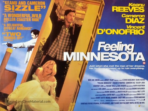 Feeling Minnesota - British Movie Poster