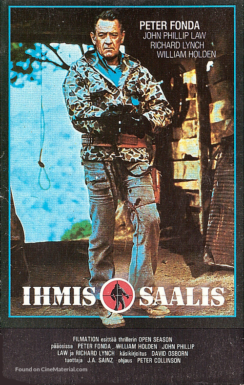 Open Season - Finnish VHS movie cover