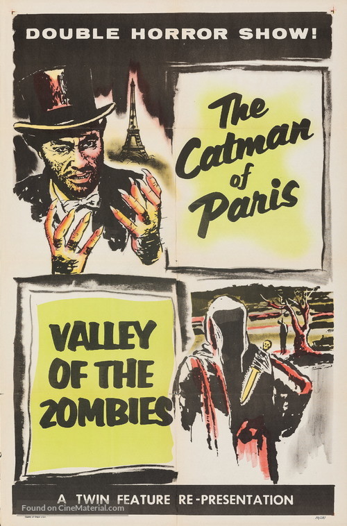 Valley of the Zombies - Combo movie poster