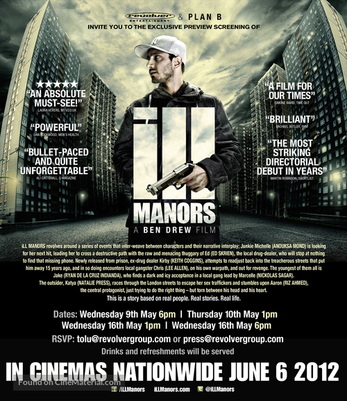 Ill Manors - British poster