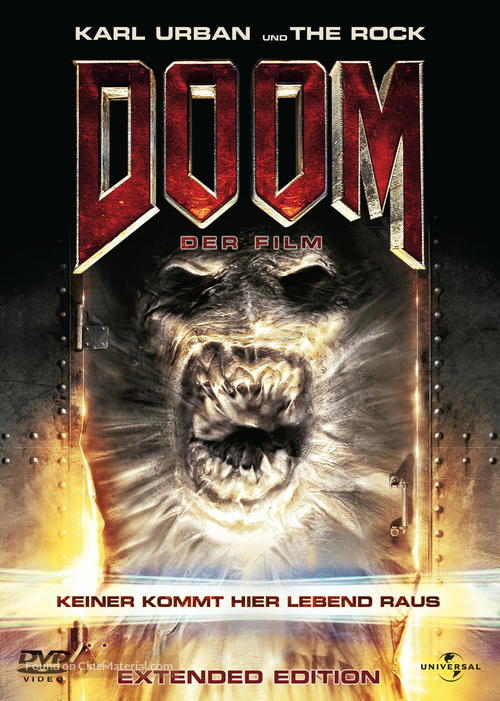 Doom - German DVD movie cover