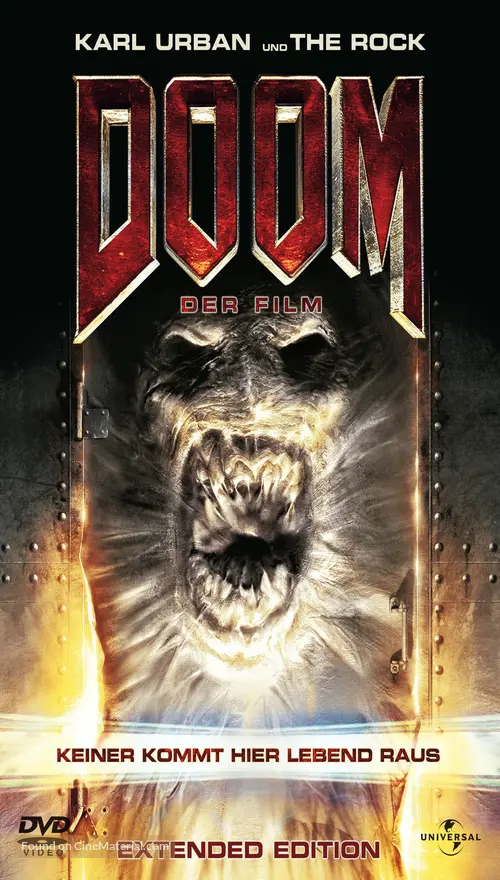 Doom 2005 German Dvd Movie Cover