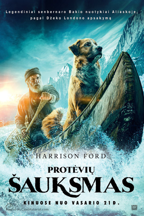 The Call of the Wild - Lithuanian Movie Poster