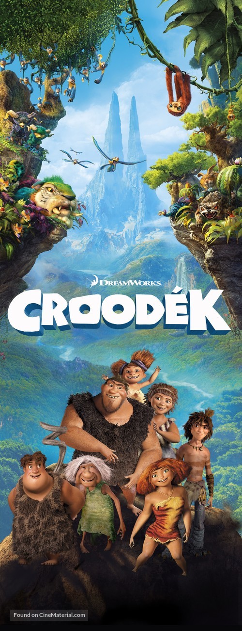 The Croods - Hungarian Movie Poster