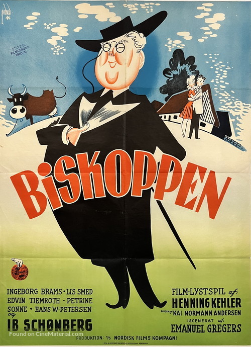 Biskoppen - Danish Movie Poster