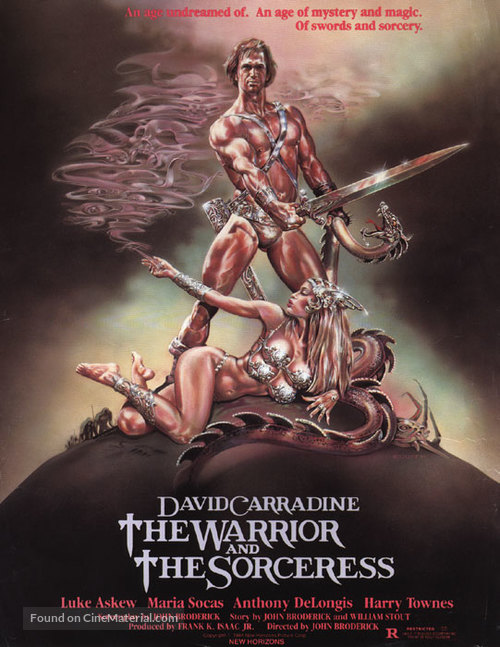 The Warrior and the Sorceress - Movie Poster