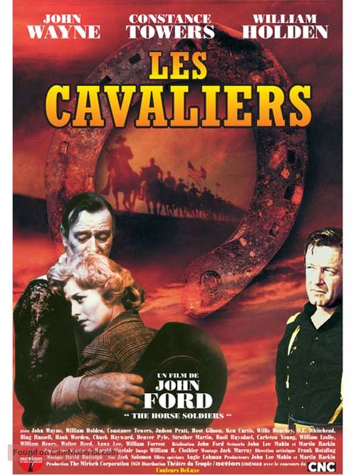 The Horse Soldiers - French VHS movie cover