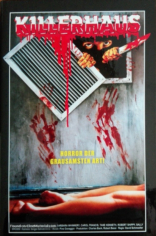 Crawlspace - Austrian DVD movie cover