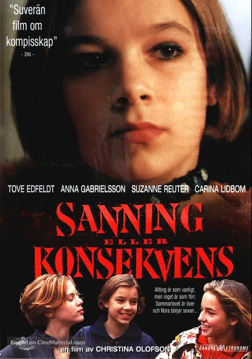 Sanning eller konsekvens - Swedish DVD movie cover