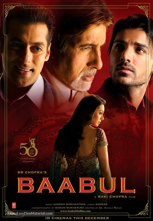 Baabul - Indian Movie Poster