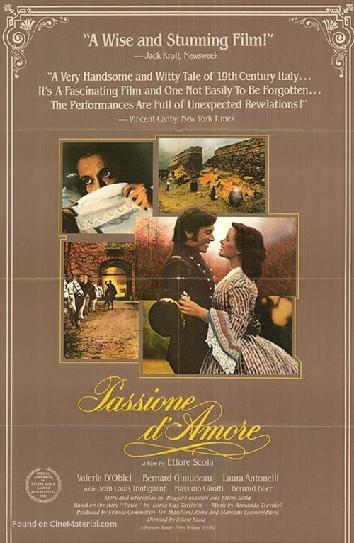 Passione d&#039;amore - VHS movie cover
