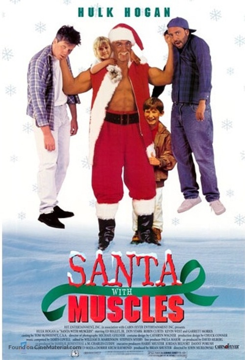 Santa with Muscles - DVD movie cover