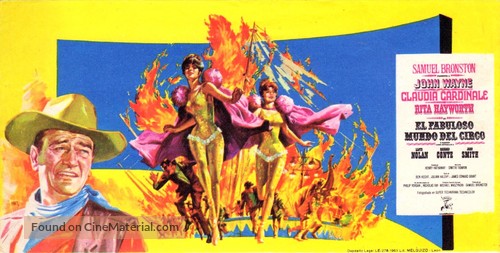 Circus World - Spanish Movie Poster