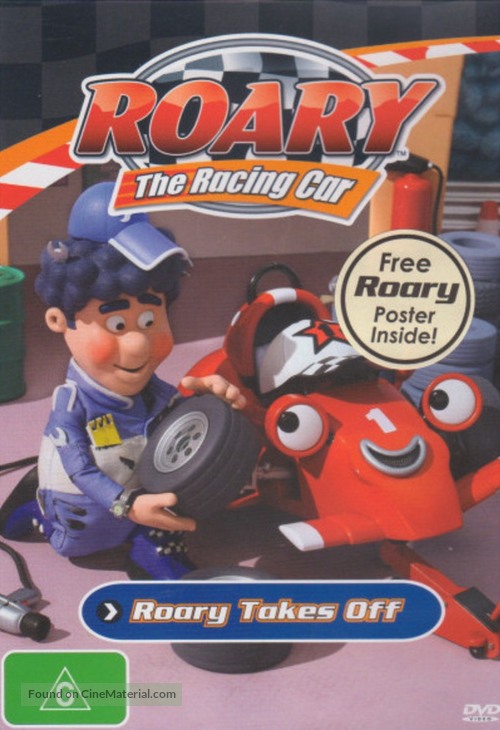 &quot;Roary the Racing Car&quot; - Australian DVD movie cover