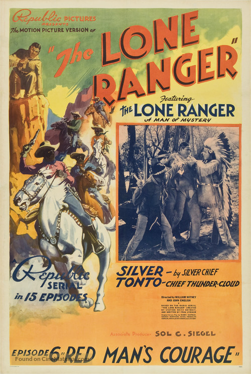 The Lone Ranger - Movie Poster