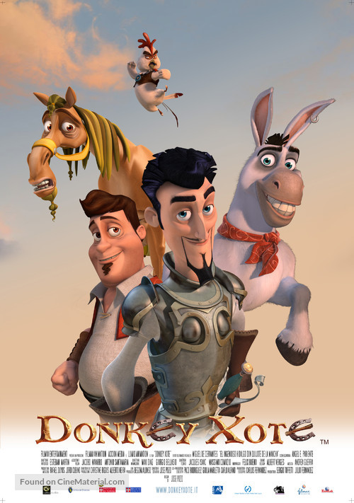 Donkey Xote - Italian Movie Poster