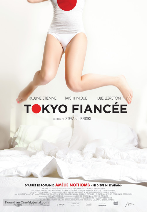 Tokyo Fianc&eacute;e - Canadian Movie Poster