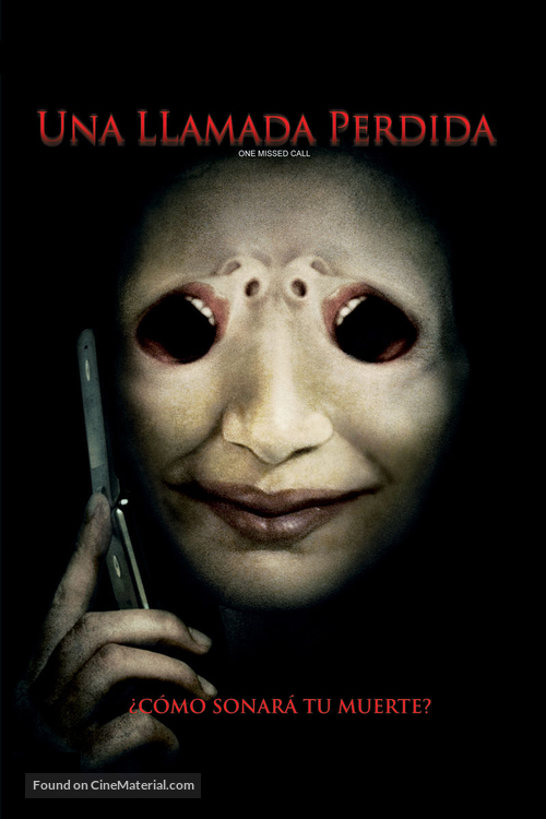 One Missed Call - Argentinian Movie Cover