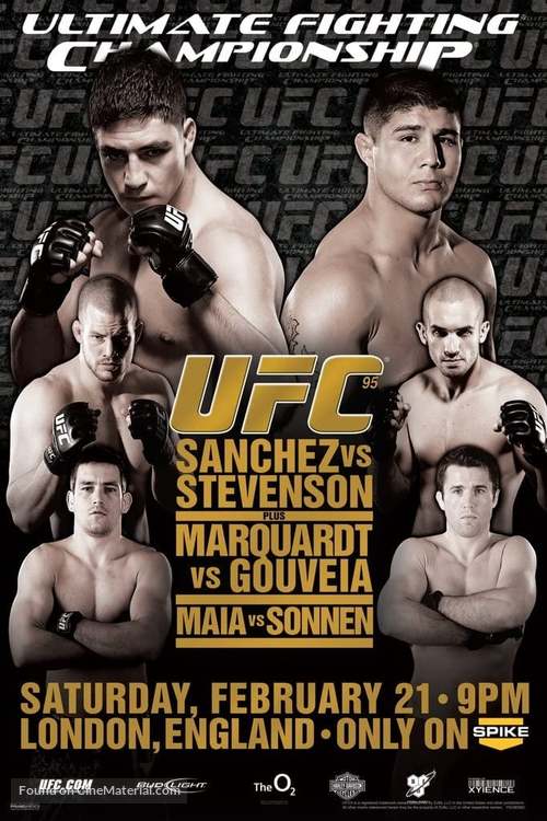 UFC 95: Sanchez vs. Stevenson - Movie Poster