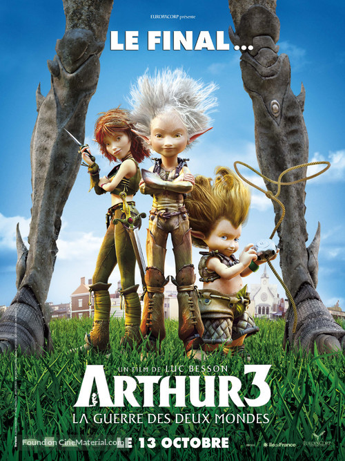 Arthur et la guerre des deux mondes - French Movie Poster