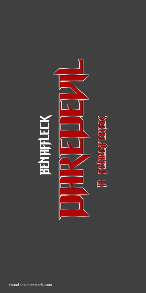 Daredevil - Hungarian Logo