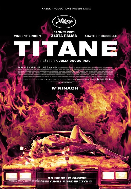 Titane - Polish Movie Poster