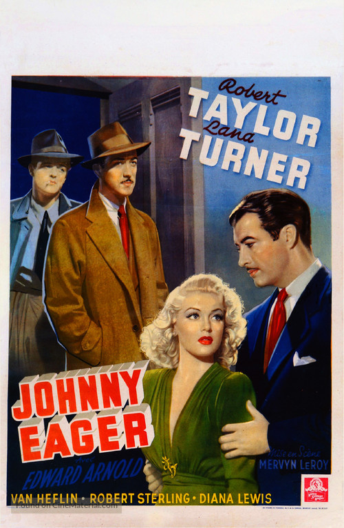 Johnny Eager - Belgian Movie Poster