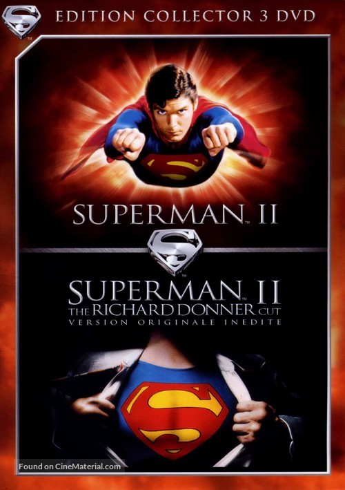 Superman II - French DVD movie cover