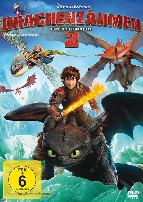 How to Train Your Dragon 2 - German DVD movie cover