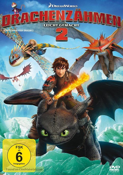 How to Train Your Dragon 2 - German DVD movie cover