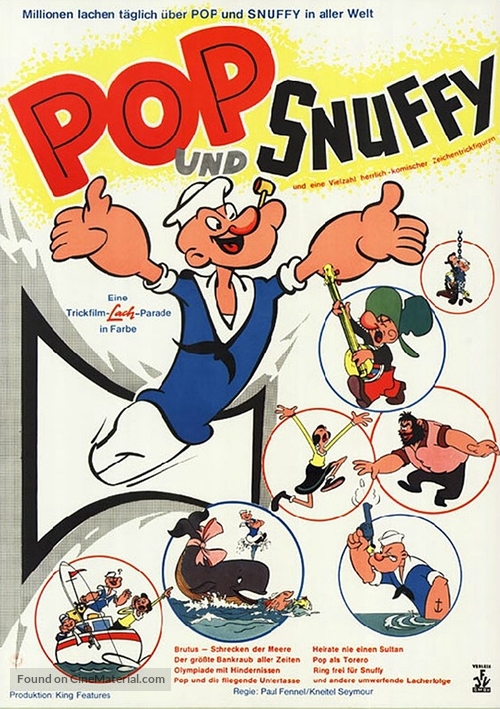 &quot;Popeye&quot; - German Movie Poster