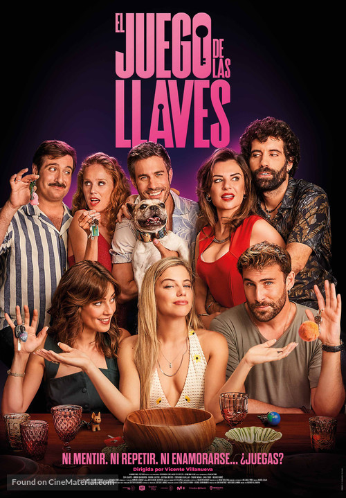 El juego de las llaves - Spanish Movie Poster