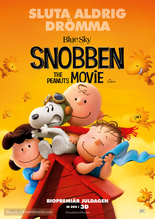 The Peanuts Movie - Swedish Movie Poster