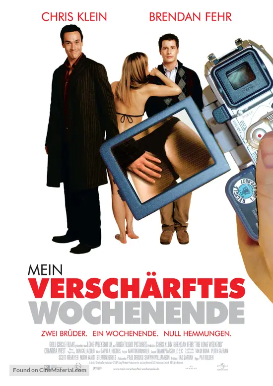 The Long Weekend - German Movie Poster