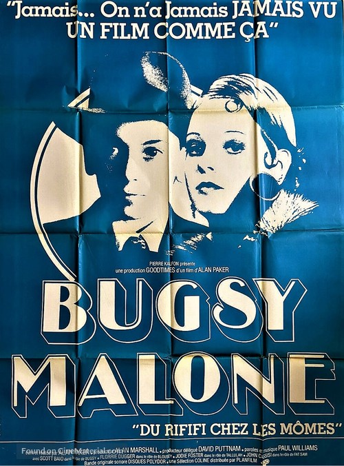 Bugsy Malone - French Movie Poster