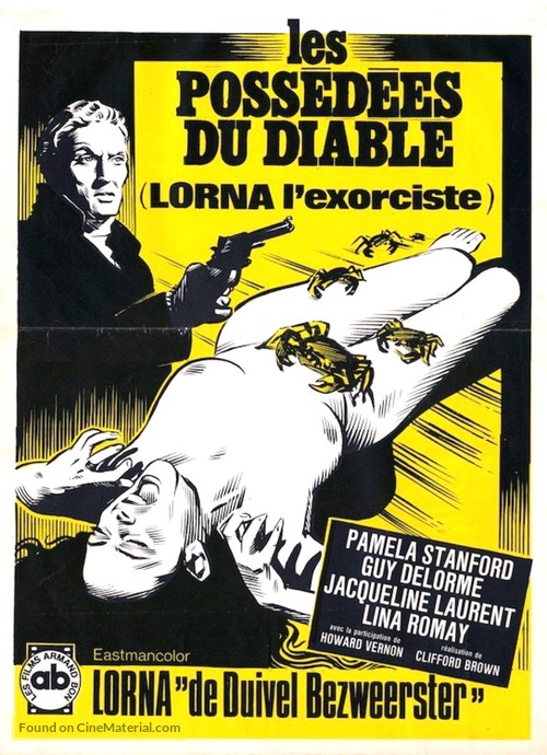 Les poss&eacute;d&eacute;es du diable - Belgian Movie Poster
