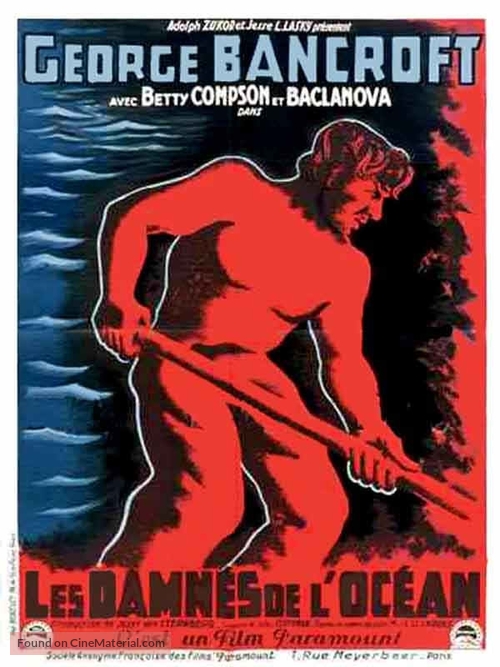 The Docks of New York - French Movie Poster