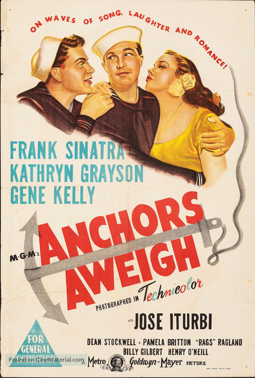 Anchors Aweigh - Australian Movie Poster