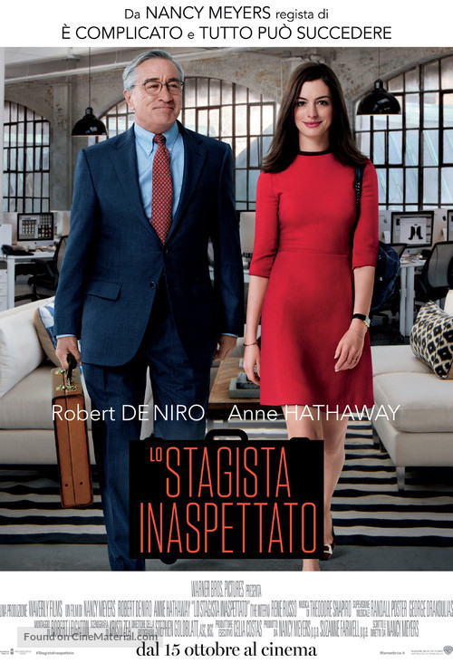 The Intern - Italian Movie Poster