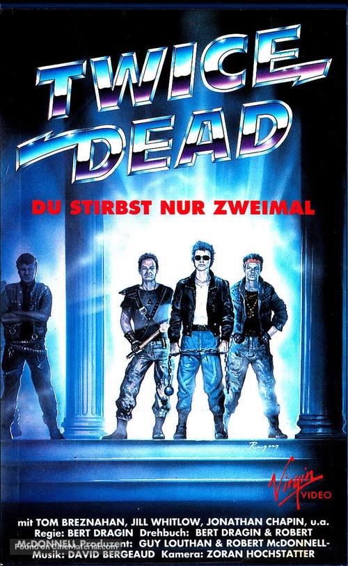 Twice Dead - German VHS movie cover