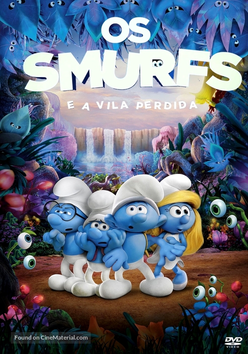Smurfs: The Lost Village - Brazilian Movie Cover