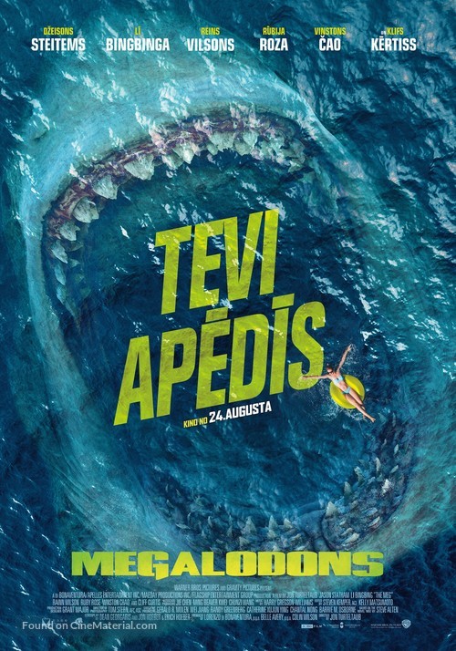 The Meg - Latvian Movie Poster