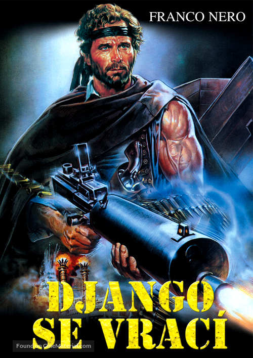 Django 2: il grande ritorno - Czech DVD movie cover