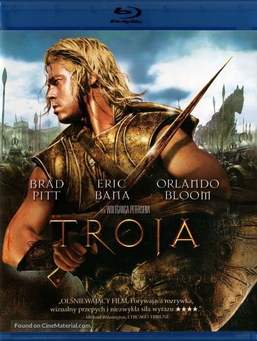 Troy - Polish Blu-Ray movie cover