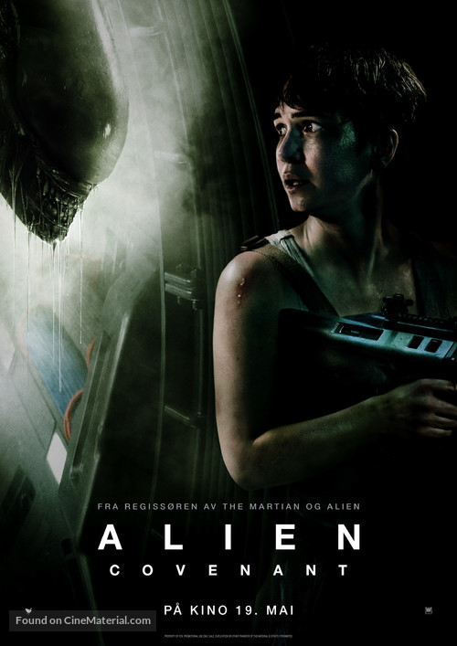 Alien: Covenant - Norwegian Movie Poster